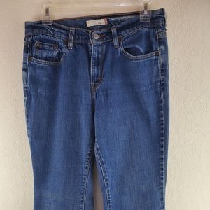 Levi's 515 Bootcut Women's Blue Jeans Size 6 Short